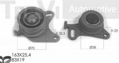 TREVI AUTOMOTIVE kd1190 -  Комплект ремня ГРМ
